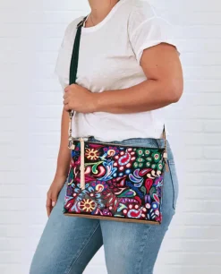 Crossbodies^Consuela Mack Embroidered Downtown Crossbody