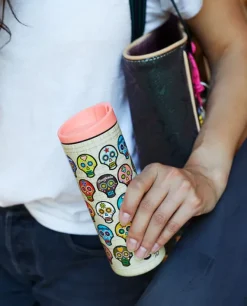 Drinkware^Consuela Sugar Skulls Flip Traveler