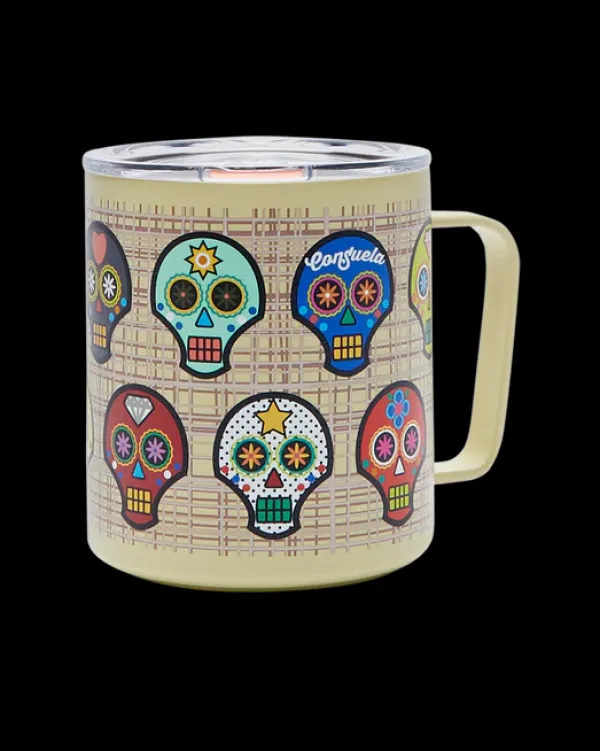 Drinkware^Consuela Sugar Skulls 12Oz Camp Cup